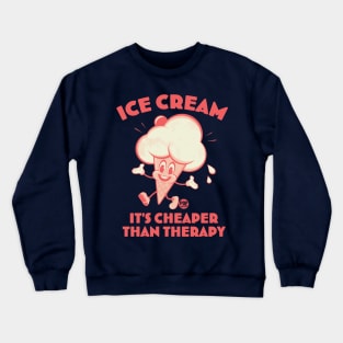 ICE CREAM THERAPY Crewneck Sweatshirt